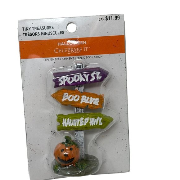 Halloween Haunted Door Miniatures Fairy Garden Lot Celebrate It Tiny Treasures - Picture 4 of 14